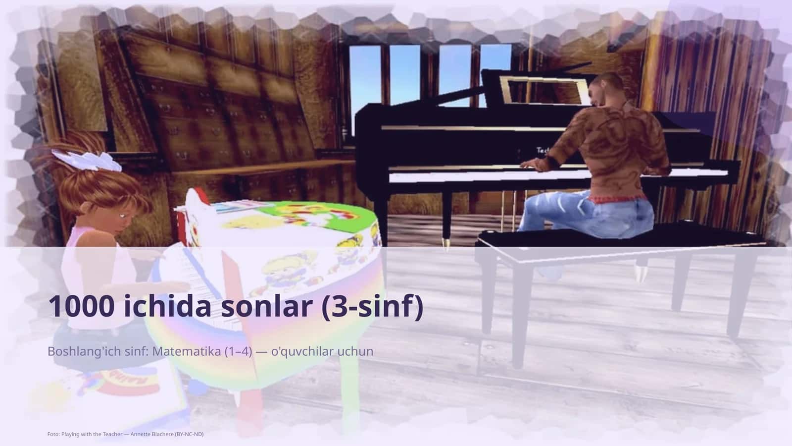 1000 ichida sonlar (3-sinf)