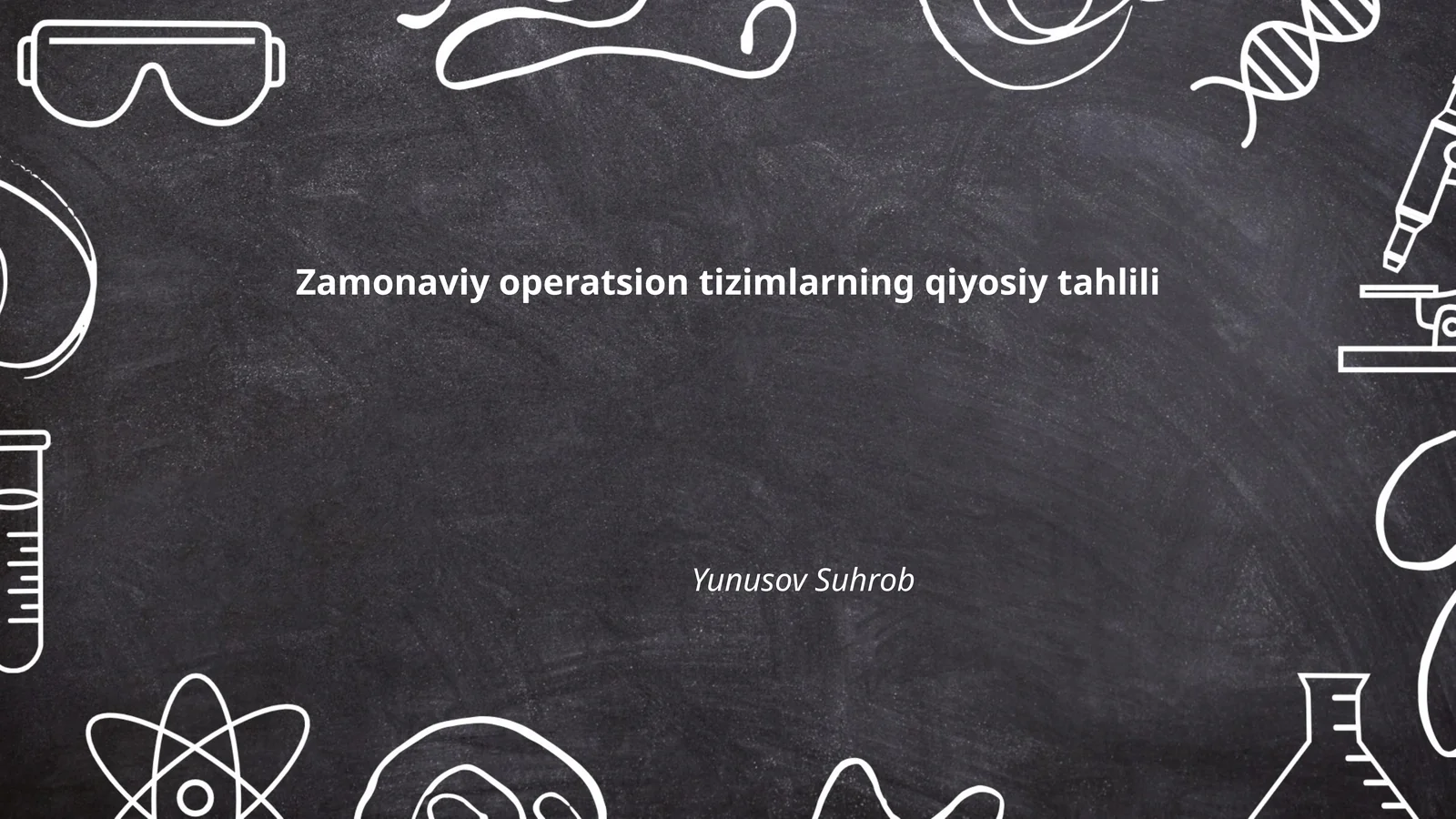 Zamonaviy operatsion tizimlarning qiyosiy tahlili