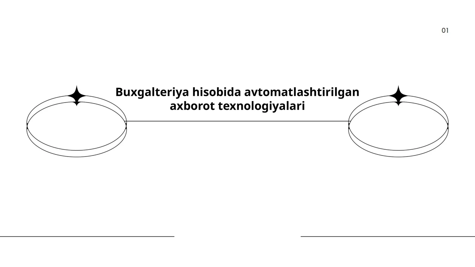 Avtomatlashtirilgan buxgalteriya axborot tizimlari