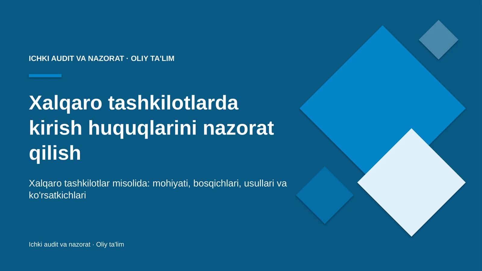 xalqaro tashkilotlarda kirish huquqlarini nazorat qilish 9348