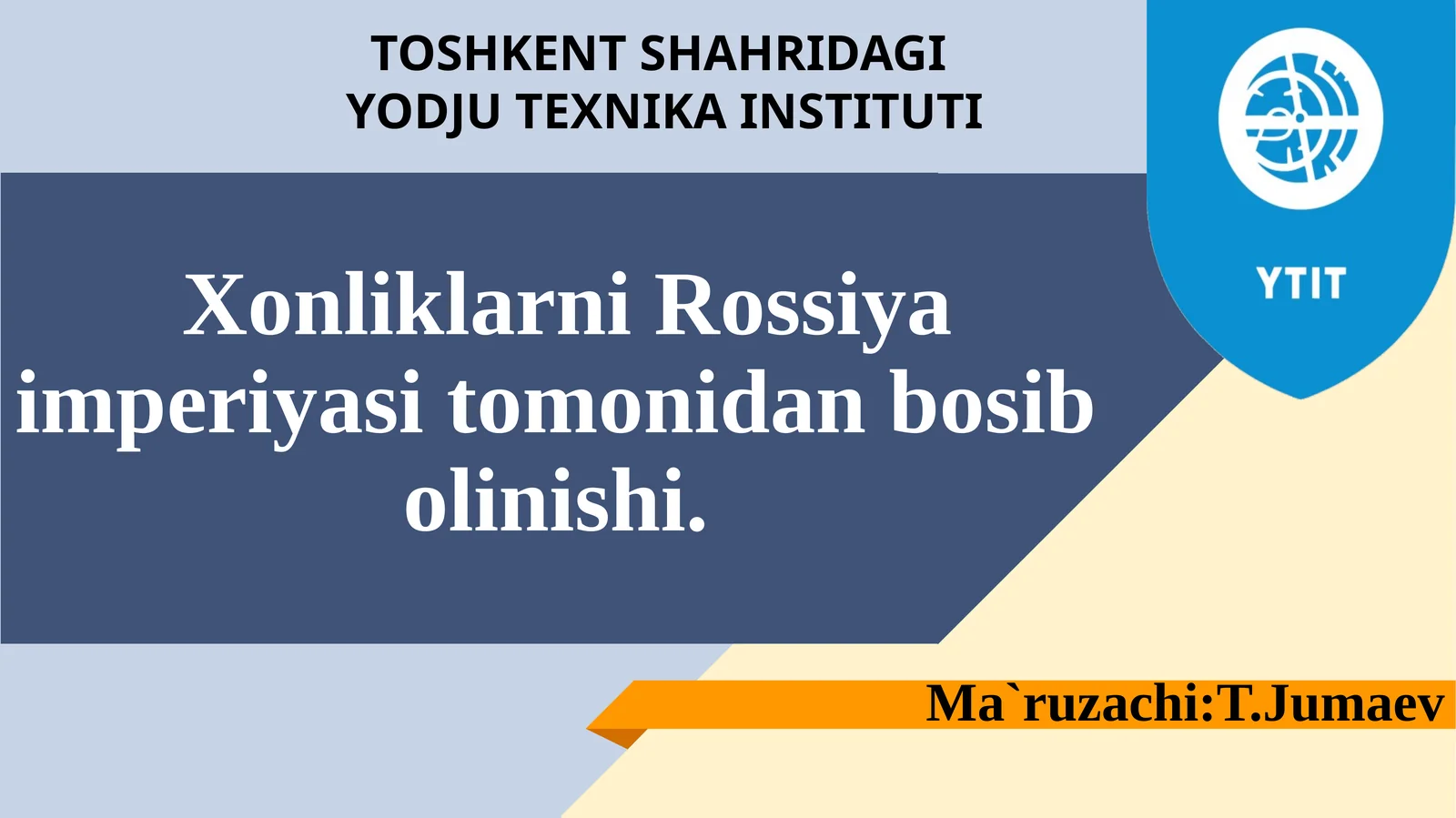 Xonliklarni Rossiya imperiyasi tomonidan bosibolinishi