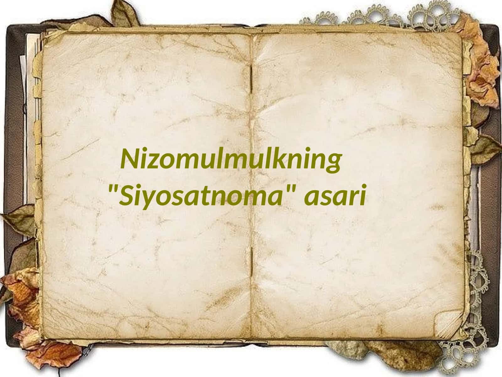 Siyosatnoma