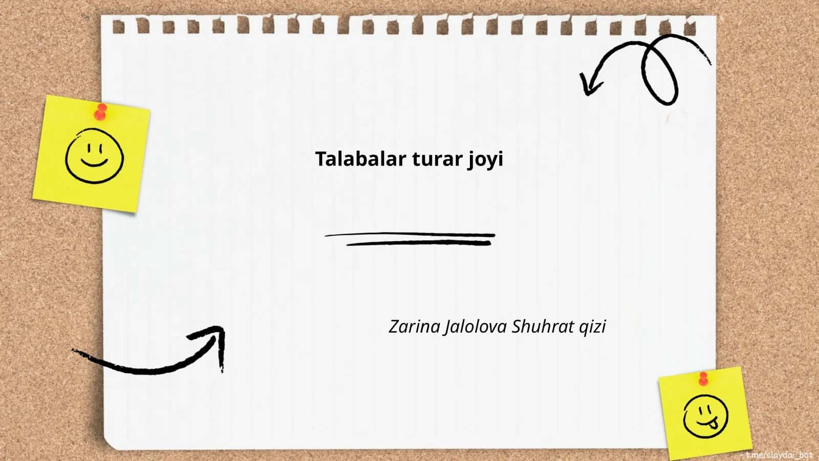 Talabalar turar joyi