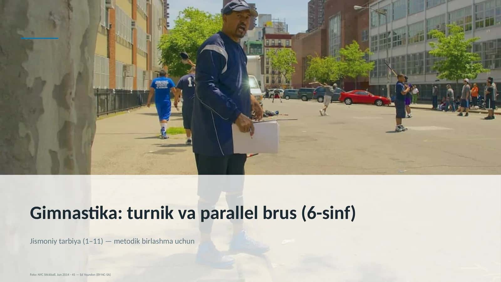 Gimnastika: turnik va parallel brus (6-sinf)