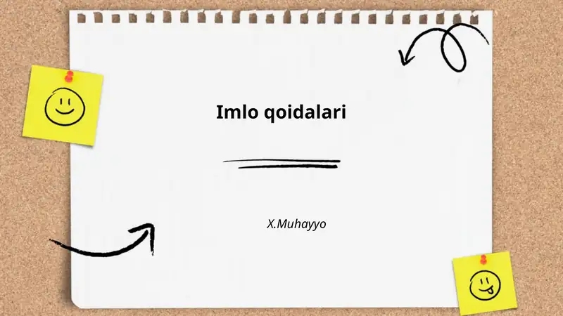 Imlo qoidalari