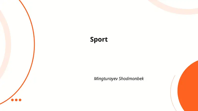 Sport