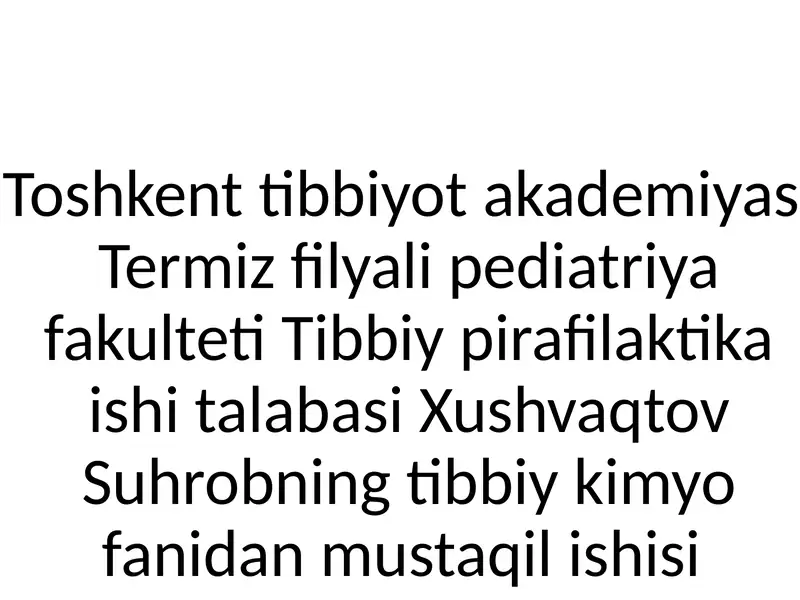 Xromatografiya