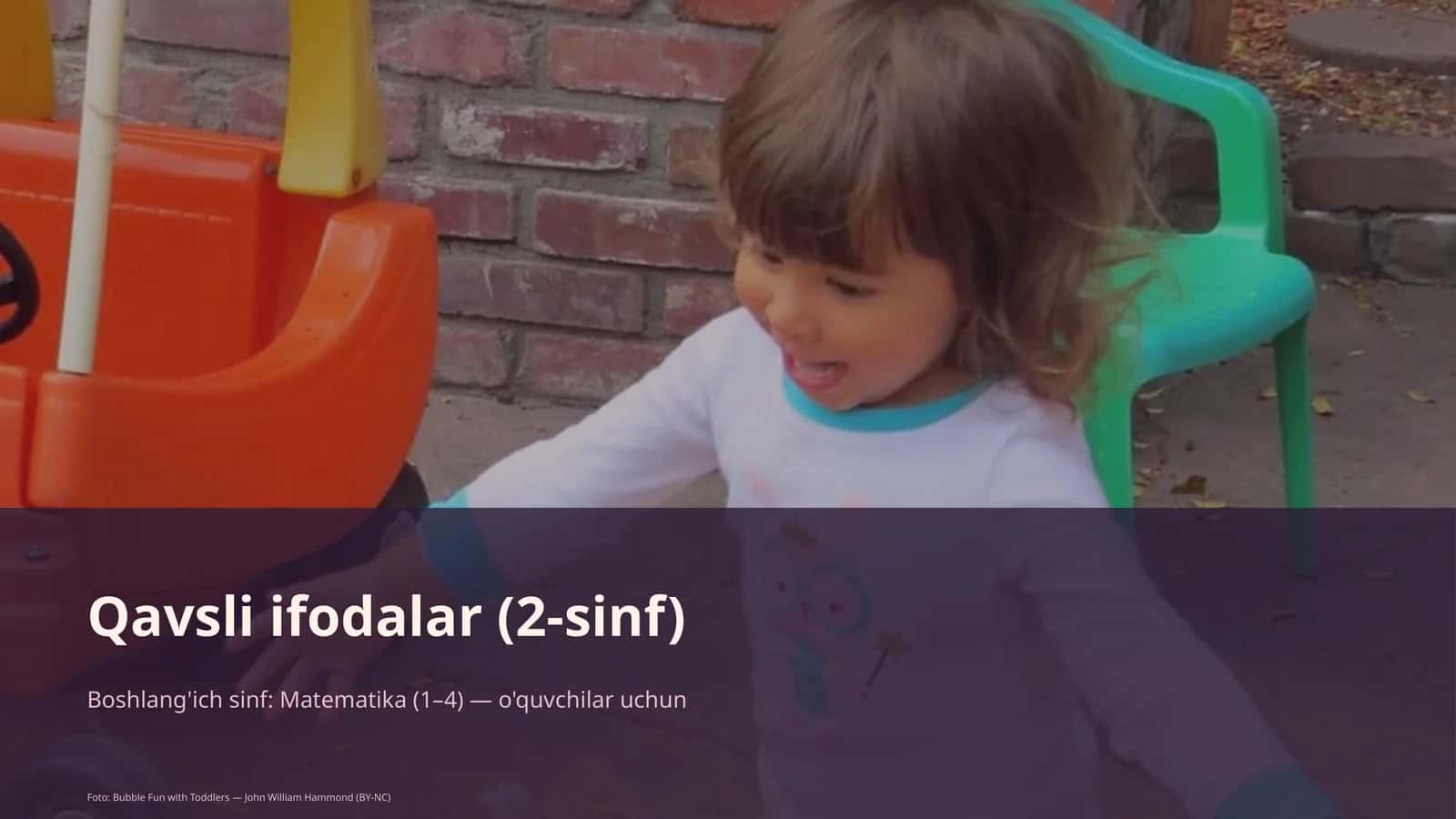 Qavsli ifodalar (2-sinf)