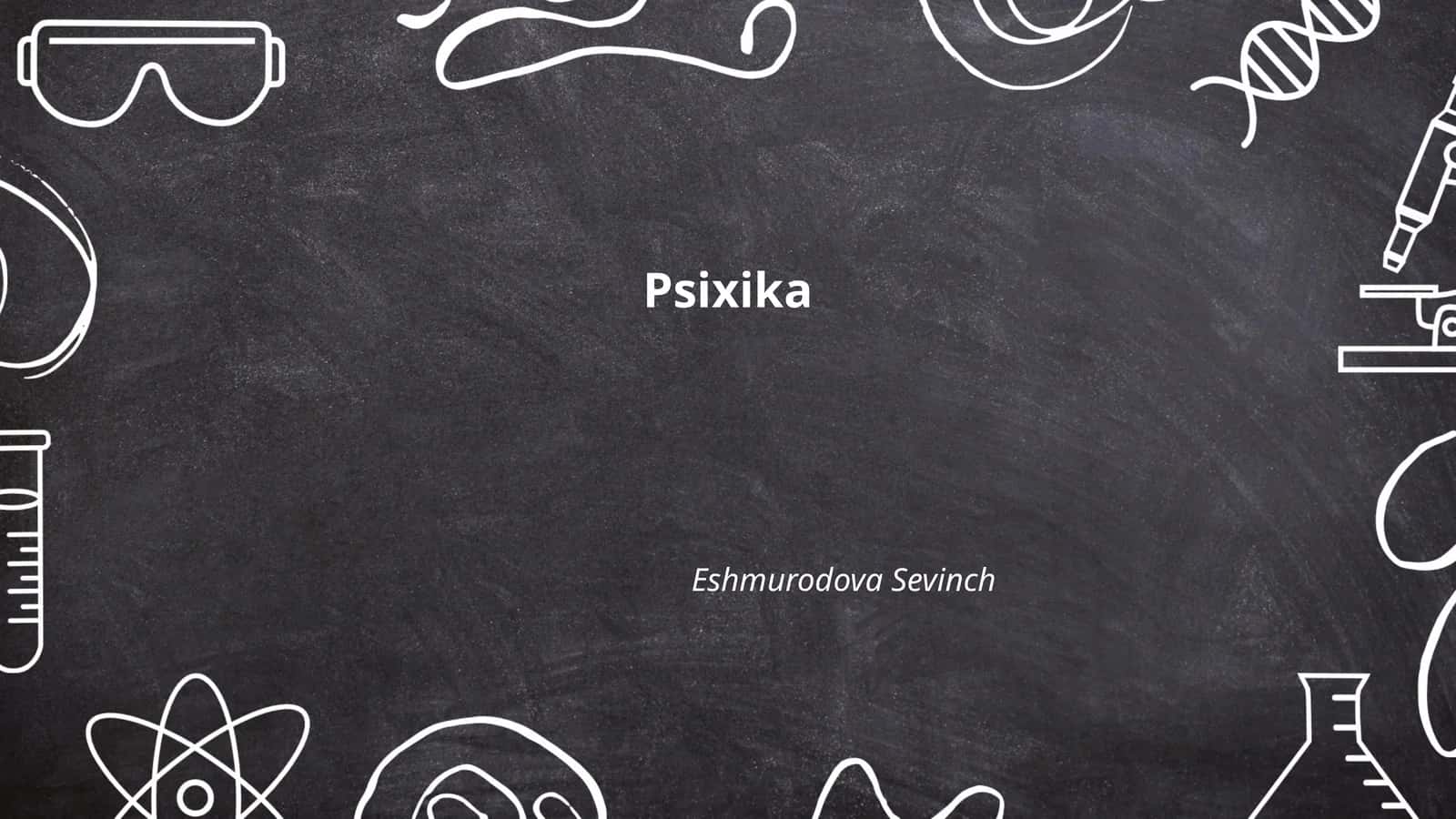 Psixologiya asoslari