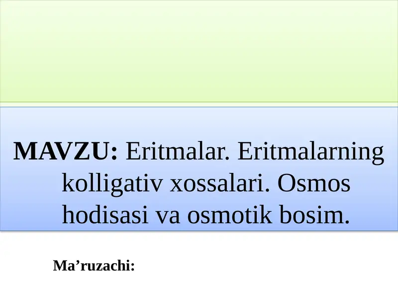 Eritmalar