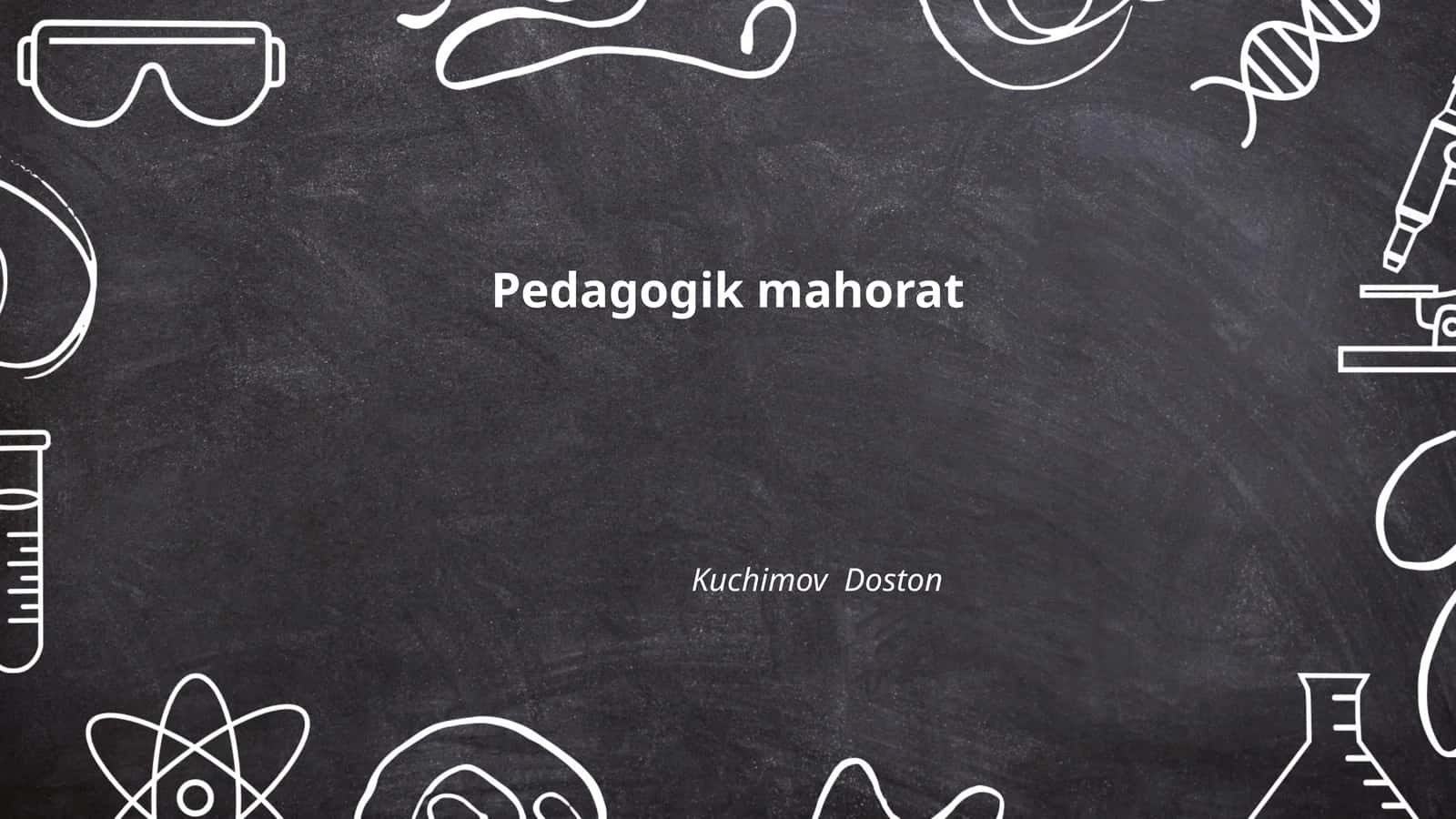 Pedagogik mahorat