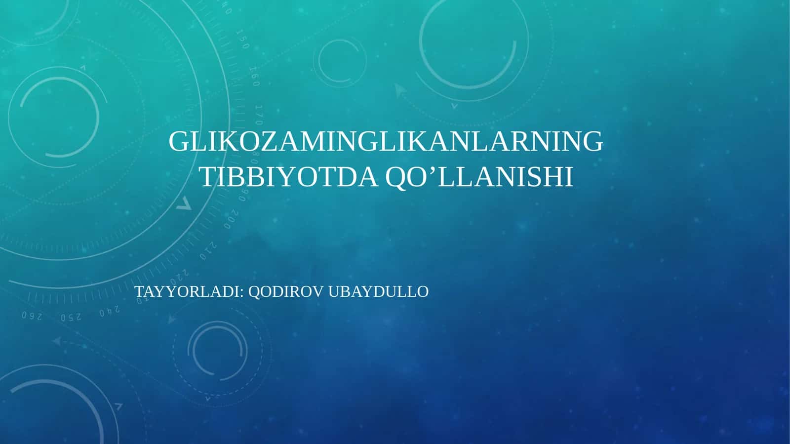 Glikozaminglikanlarning tibbiyotda qo'llanilishi