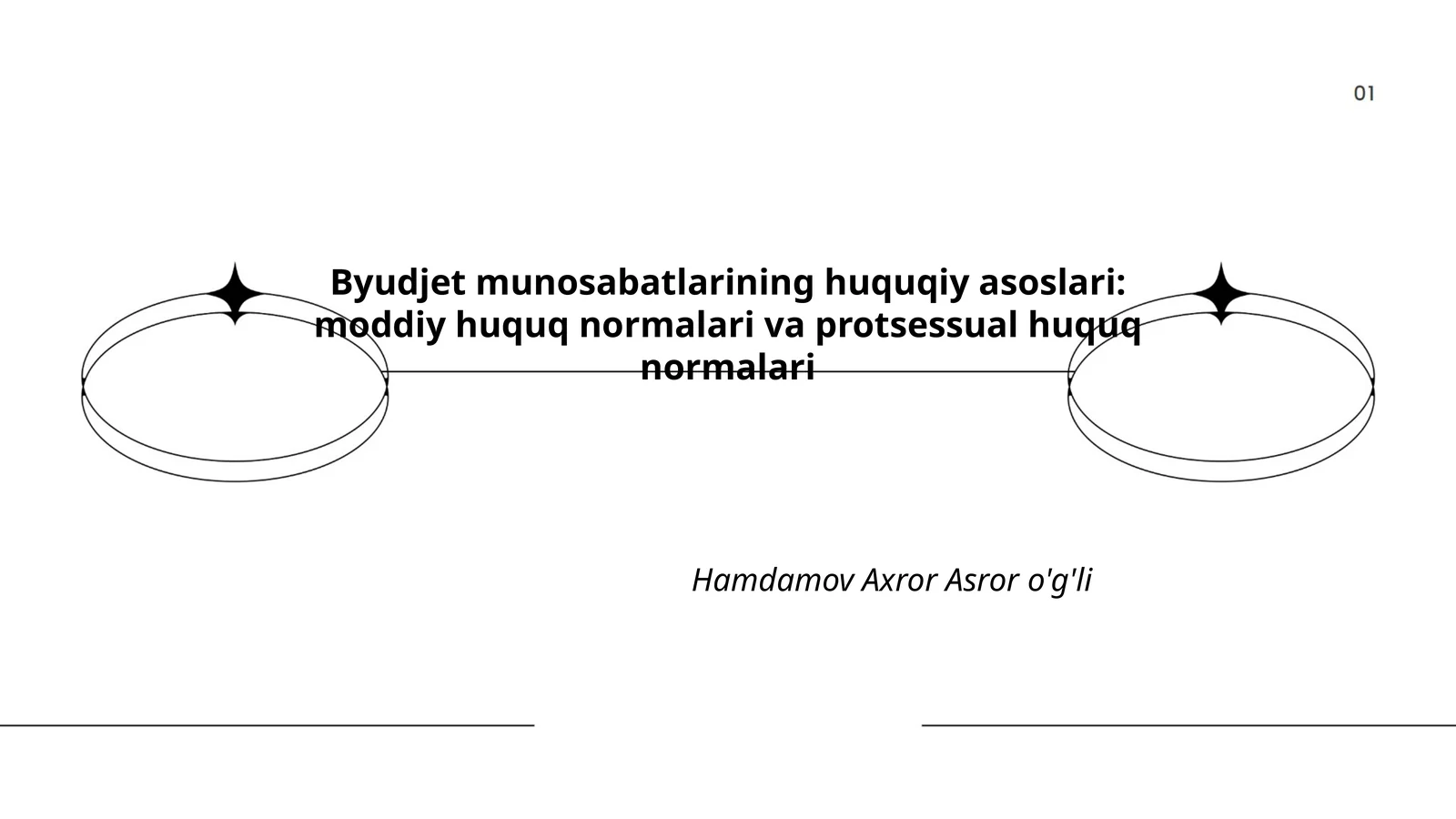 Byudjet munosabatlarining huquqiy asoslari: moddiy huquq normalari va protsessual huquq normalari