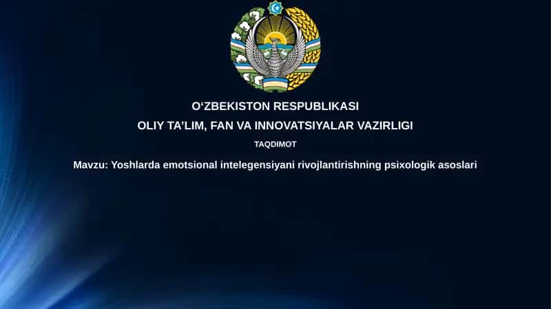 Emotsional intellekt va uning rivojlanishi