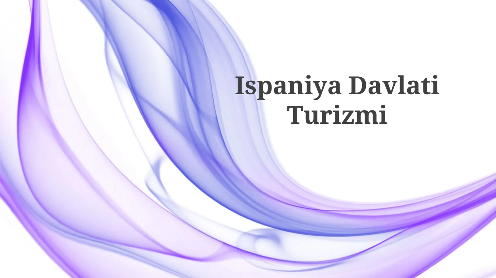 Ispaniya Davlati Turizmi
