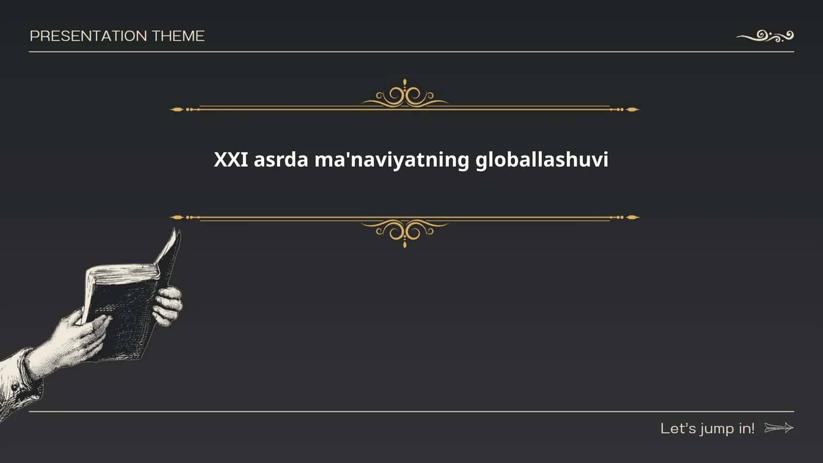 XXI asrda ma'naviyatning globallashuvi