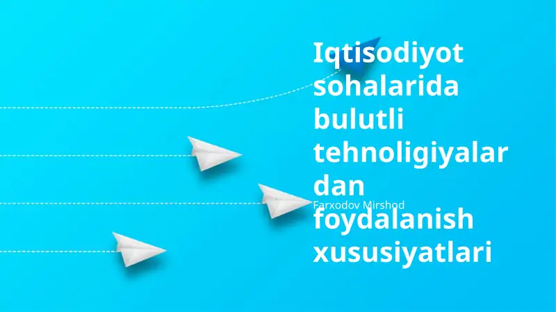 Bulut Texnologiyalaridan Foydalanishning Afzalliklari va Kamchiliklari