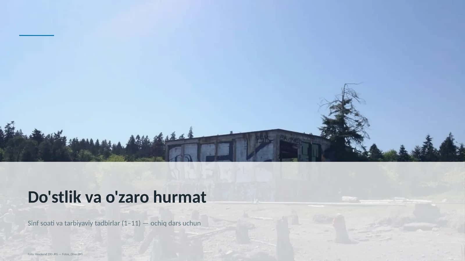 Sinf soati va tarbiyaviy tadbirlar