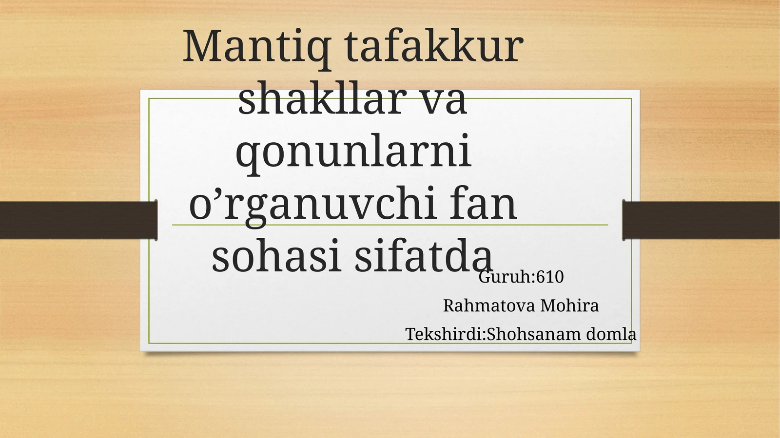 TAFAKKUR SHAKLLARI