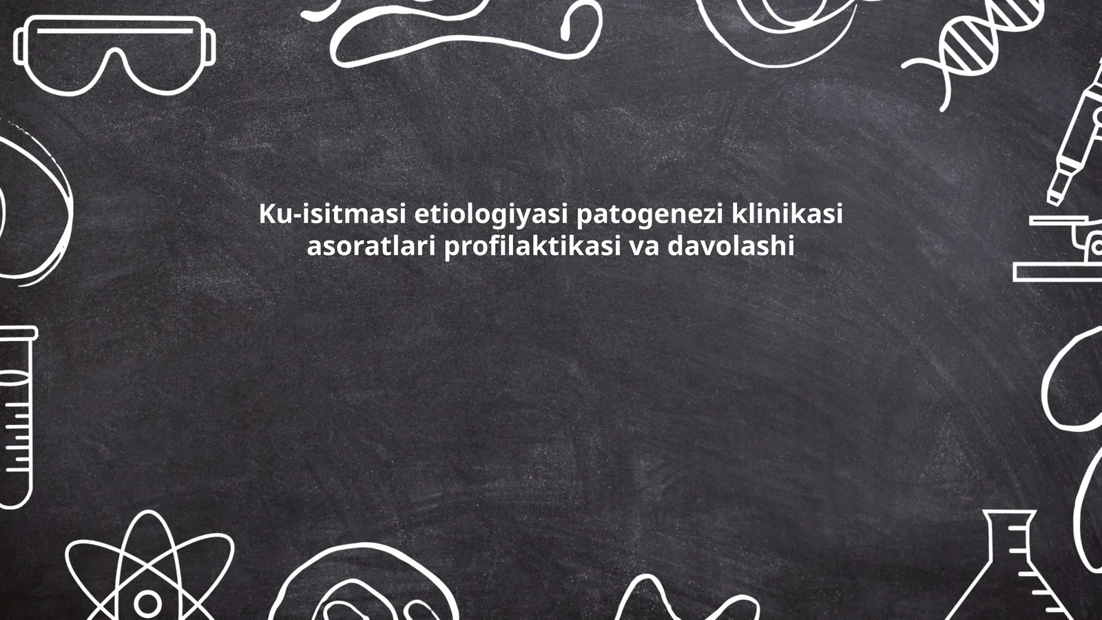 Ku-isitmasi etiologiyasi patogenezi klinikasi asoratlari profilaktikasi va davolashi