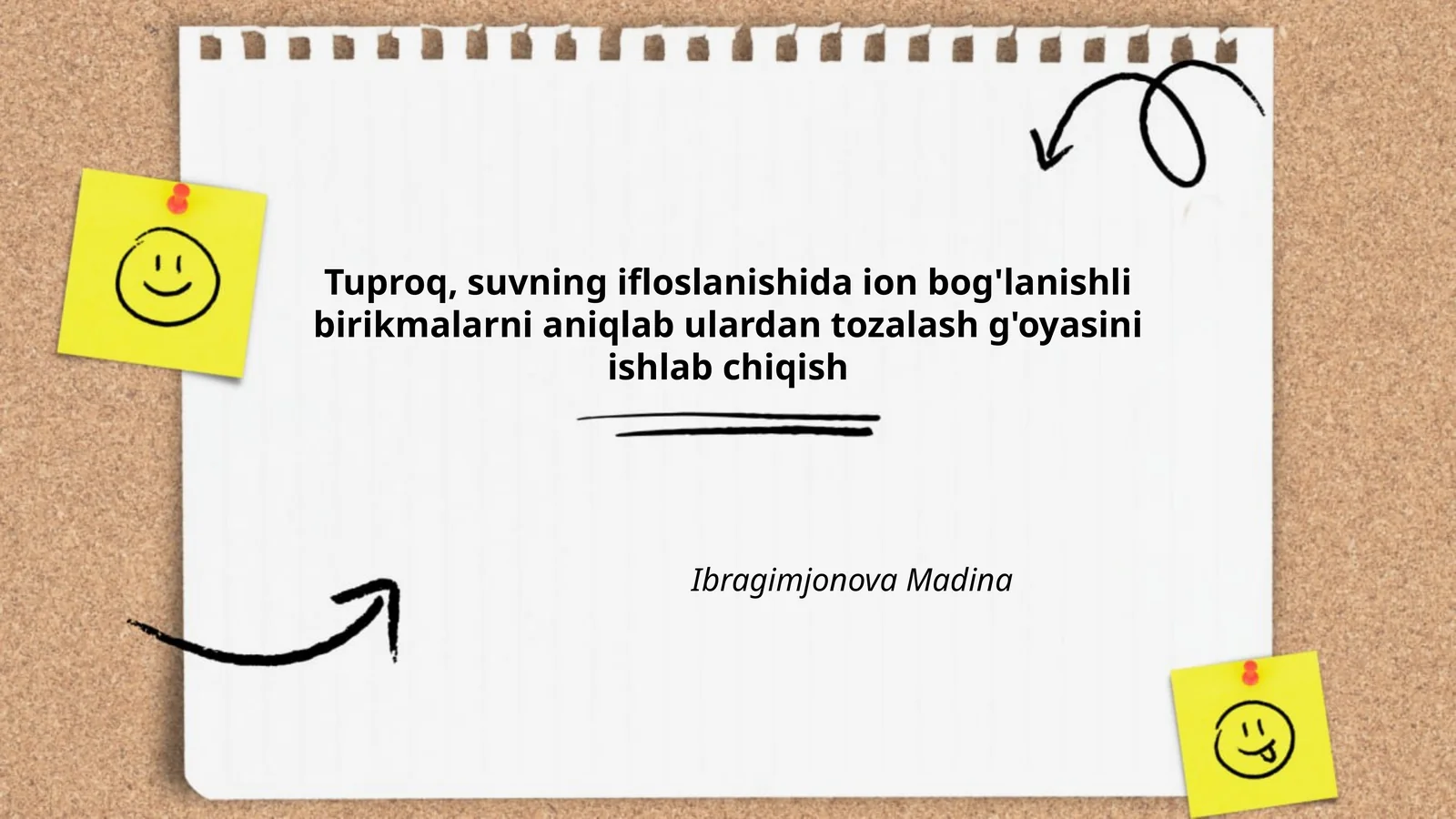 Tuproq va suvning ifloslanishi