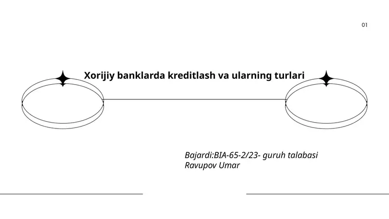 Kreditlash va ularning turlari