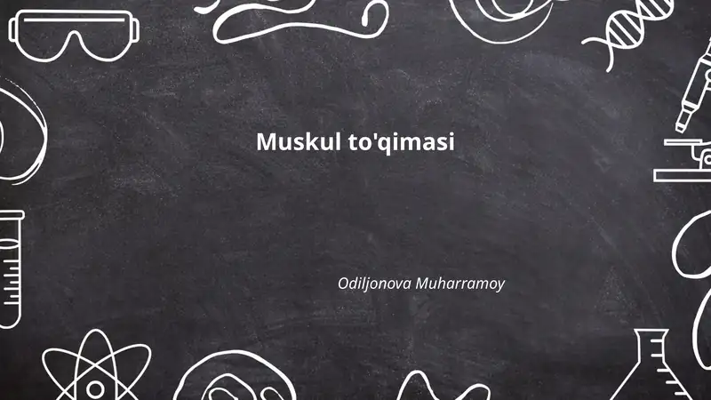 Muskul to'qimasi