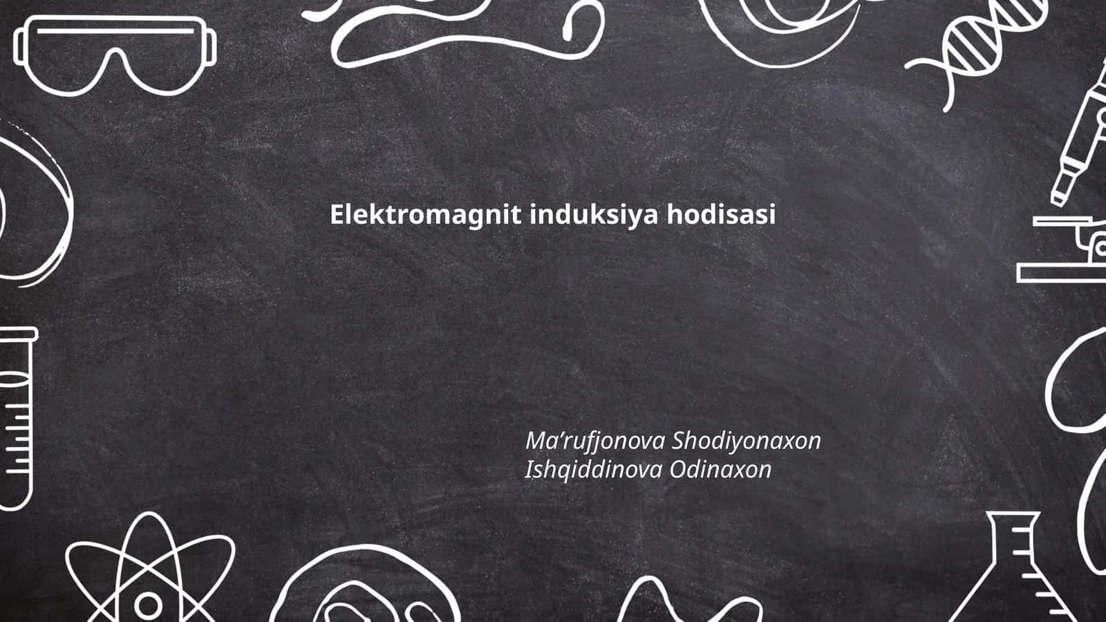Elektromagnit induksiya hodisasi