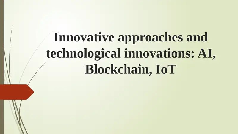 What is Technology Innovation?