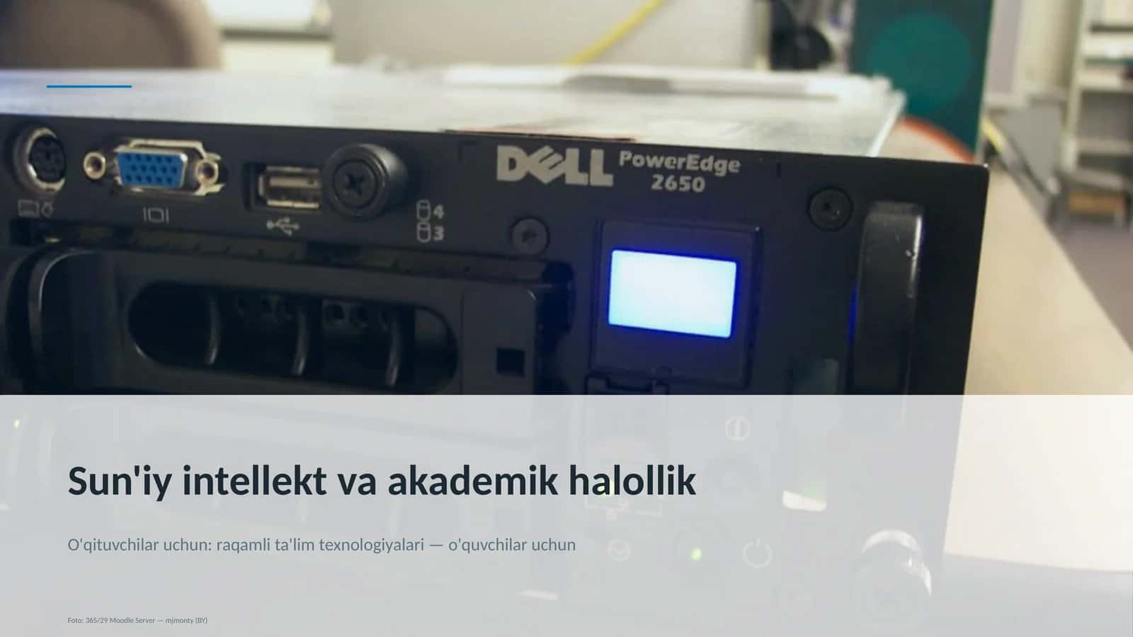 Sun'iy intellekt va akademik halollik