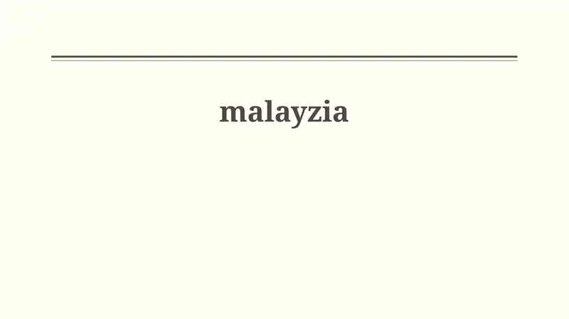 Malayziya
