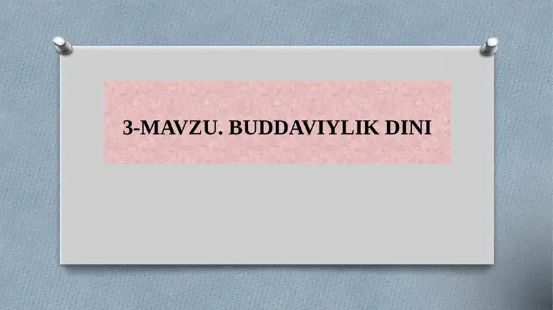Buddaviylik Dini