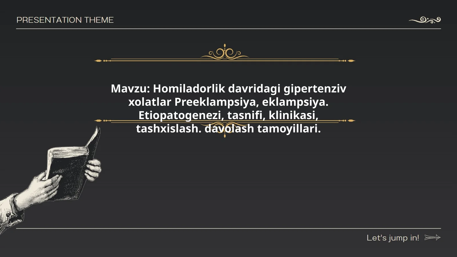 Homiladorlik davridagi gipertenziv xolatlar