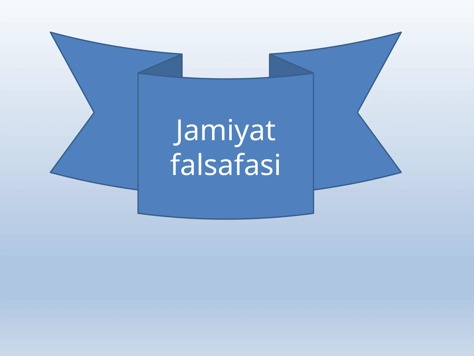 Jamiyat falsafasi