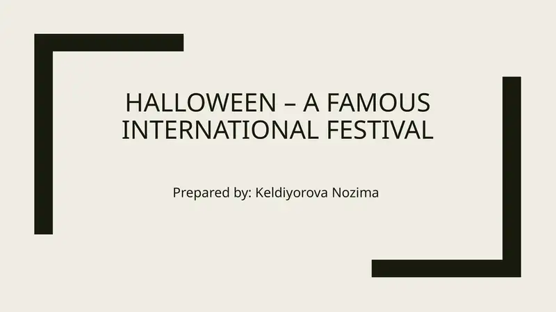 Halloween