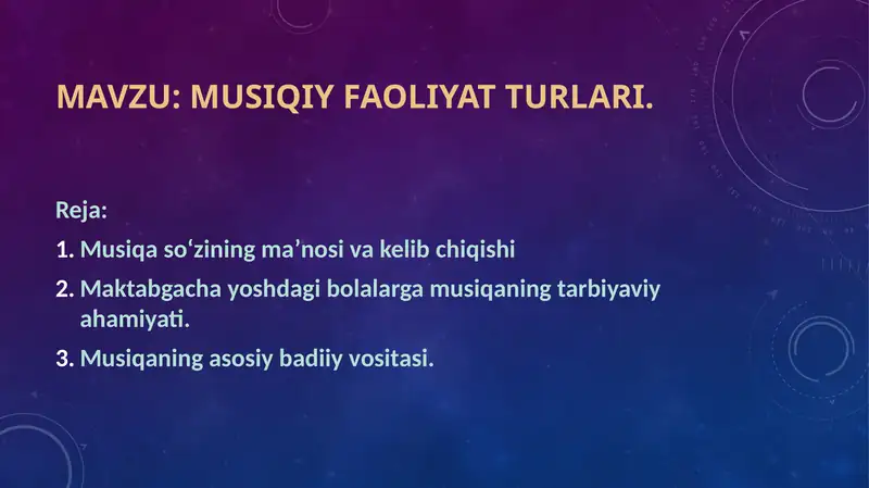 Musiqa (Music)
