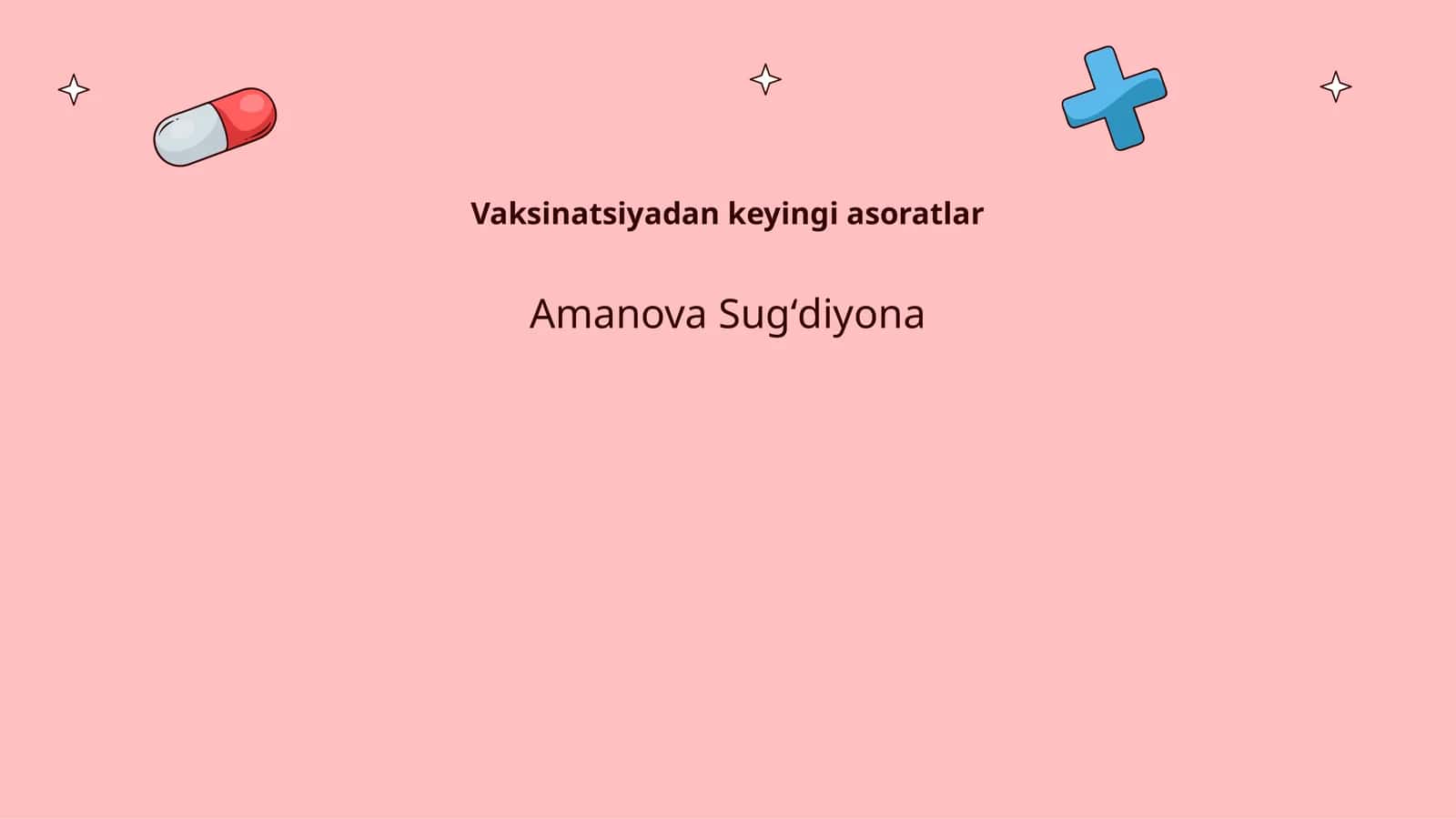 Vaksinatsiyadan keyingi asoratlar