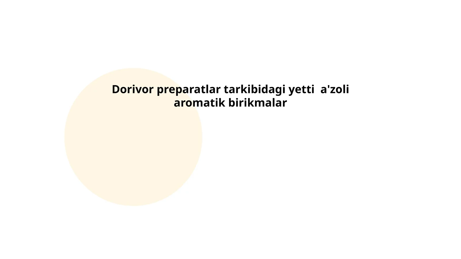 Dorivor preparatlar