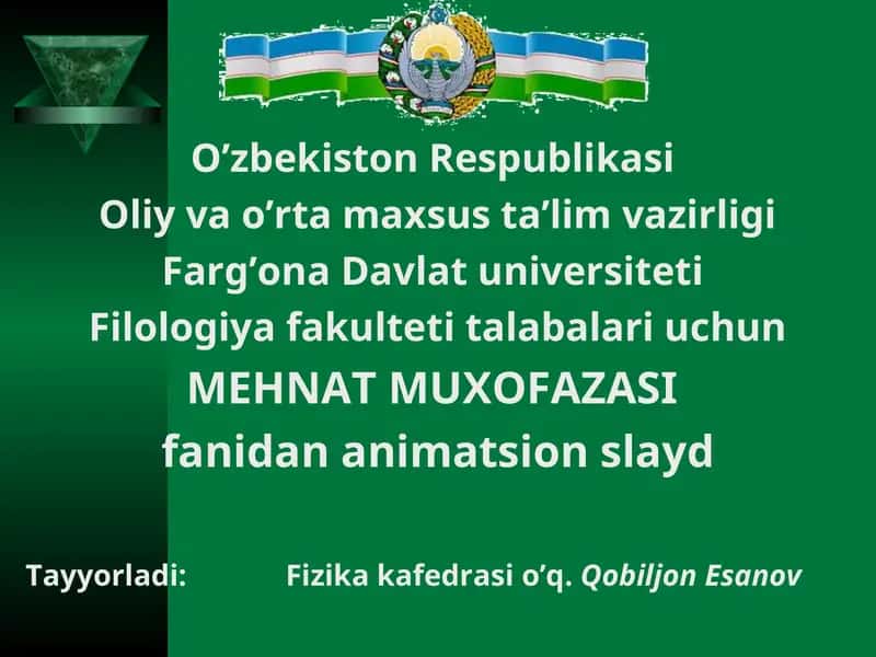 MEHNAT MUXOFAZASI