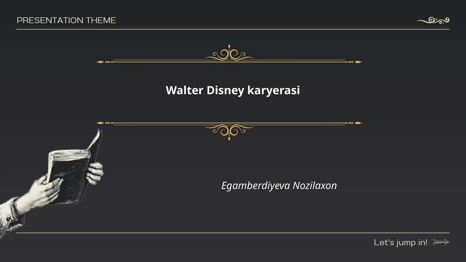 Walter Disney karyerasi
