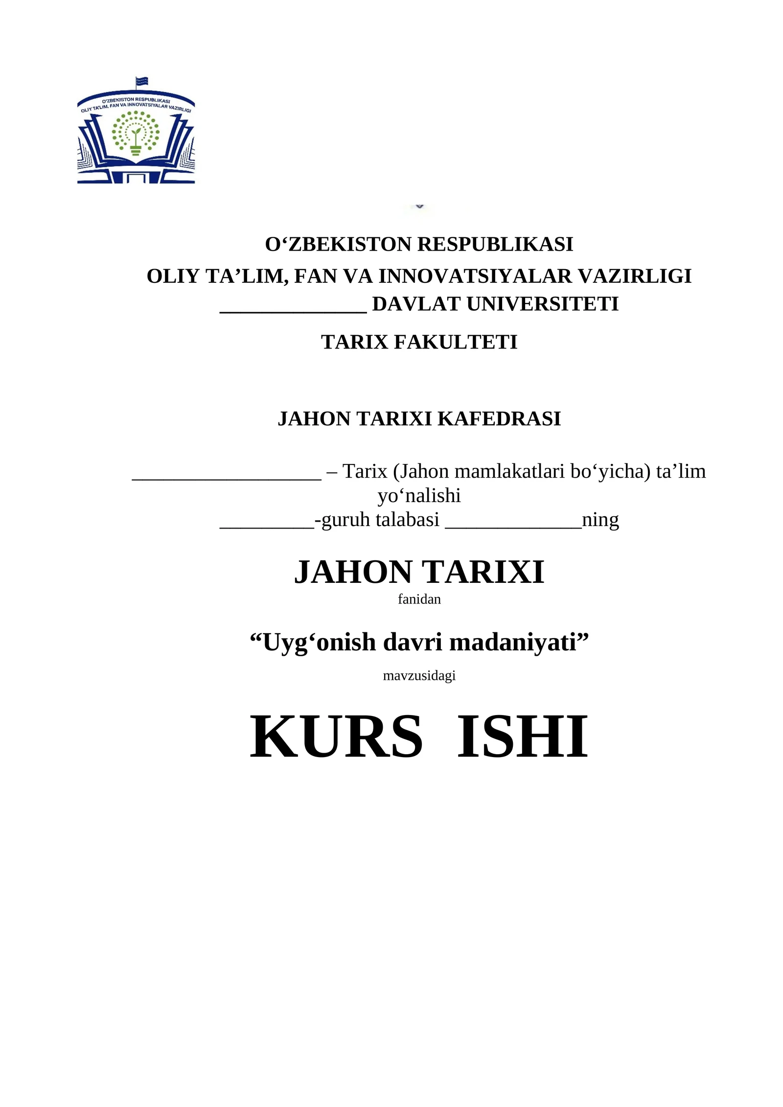 Uyg‘onish davri madaniyati