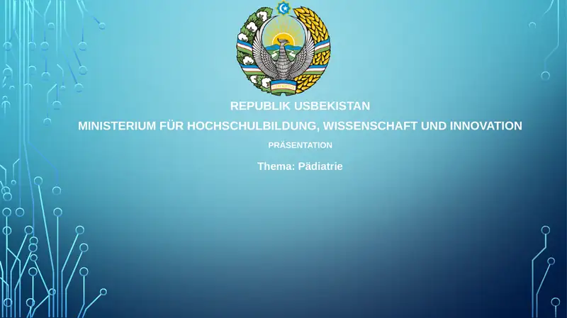 Pädiatrie: Entwicklung und Herausforderungen