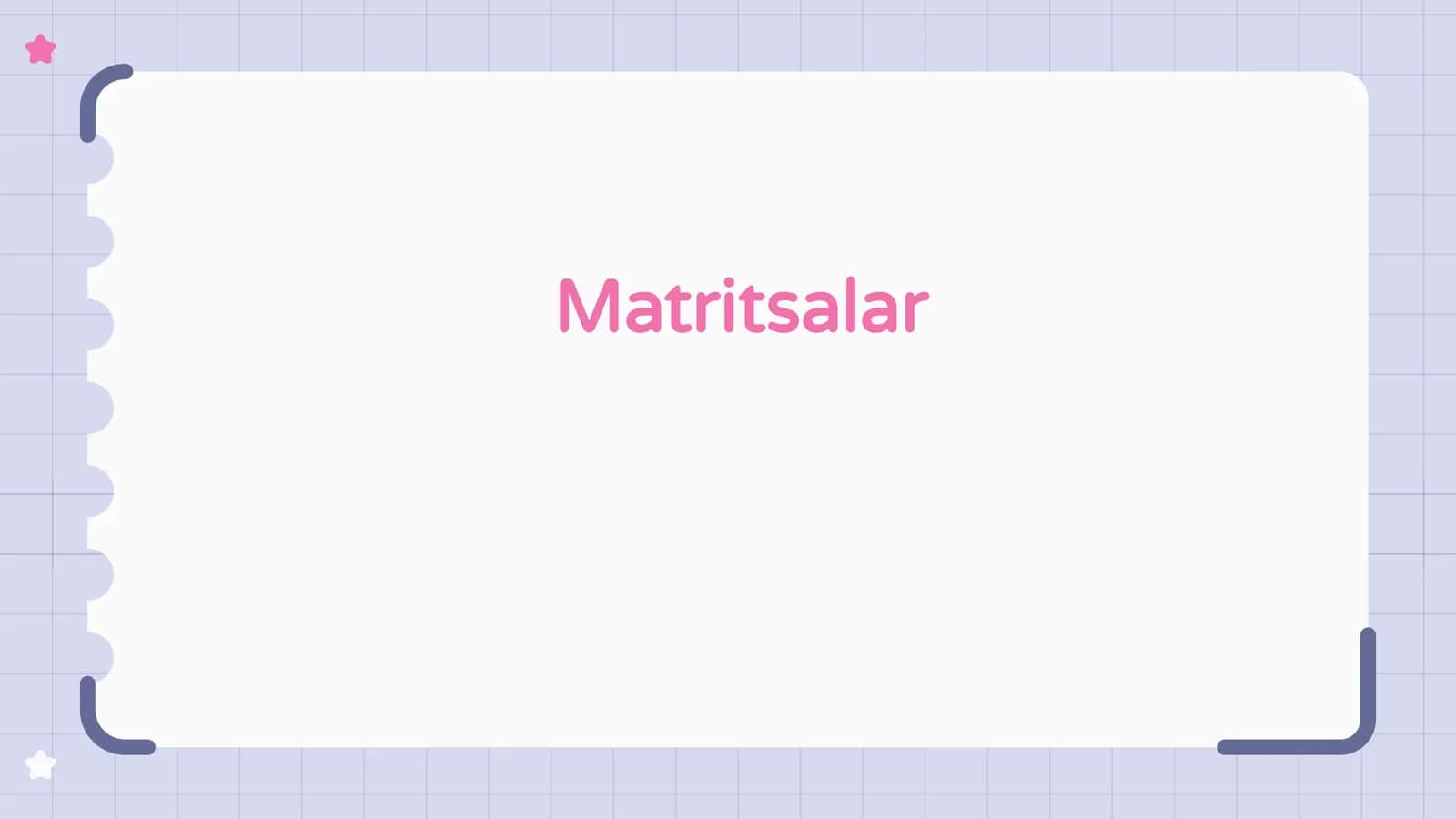 Matritsalar