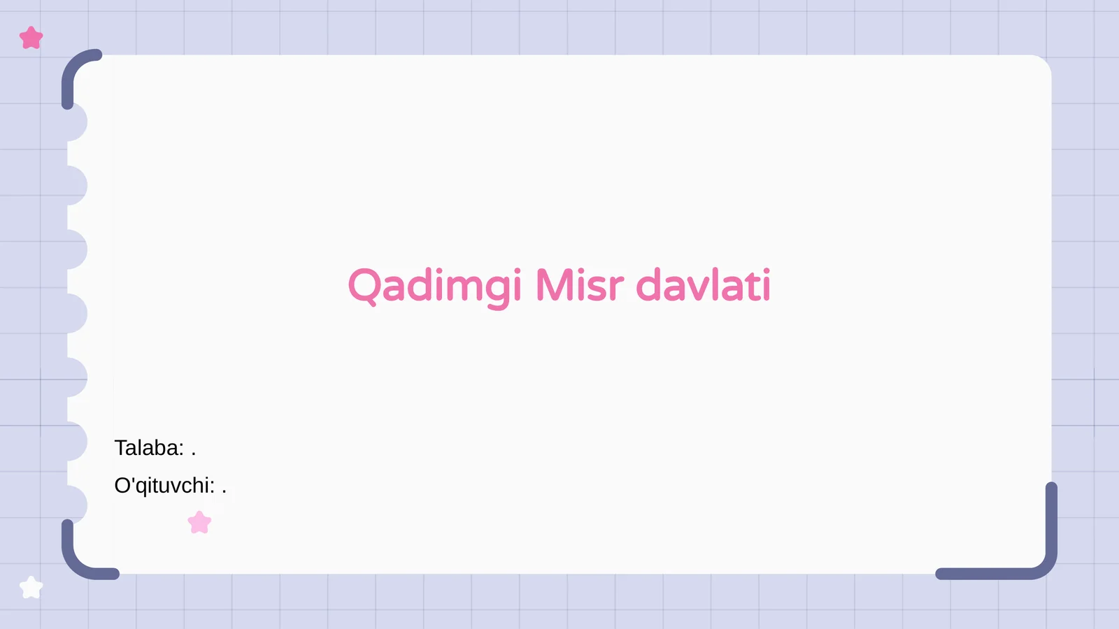Qadimgi Misr davlati