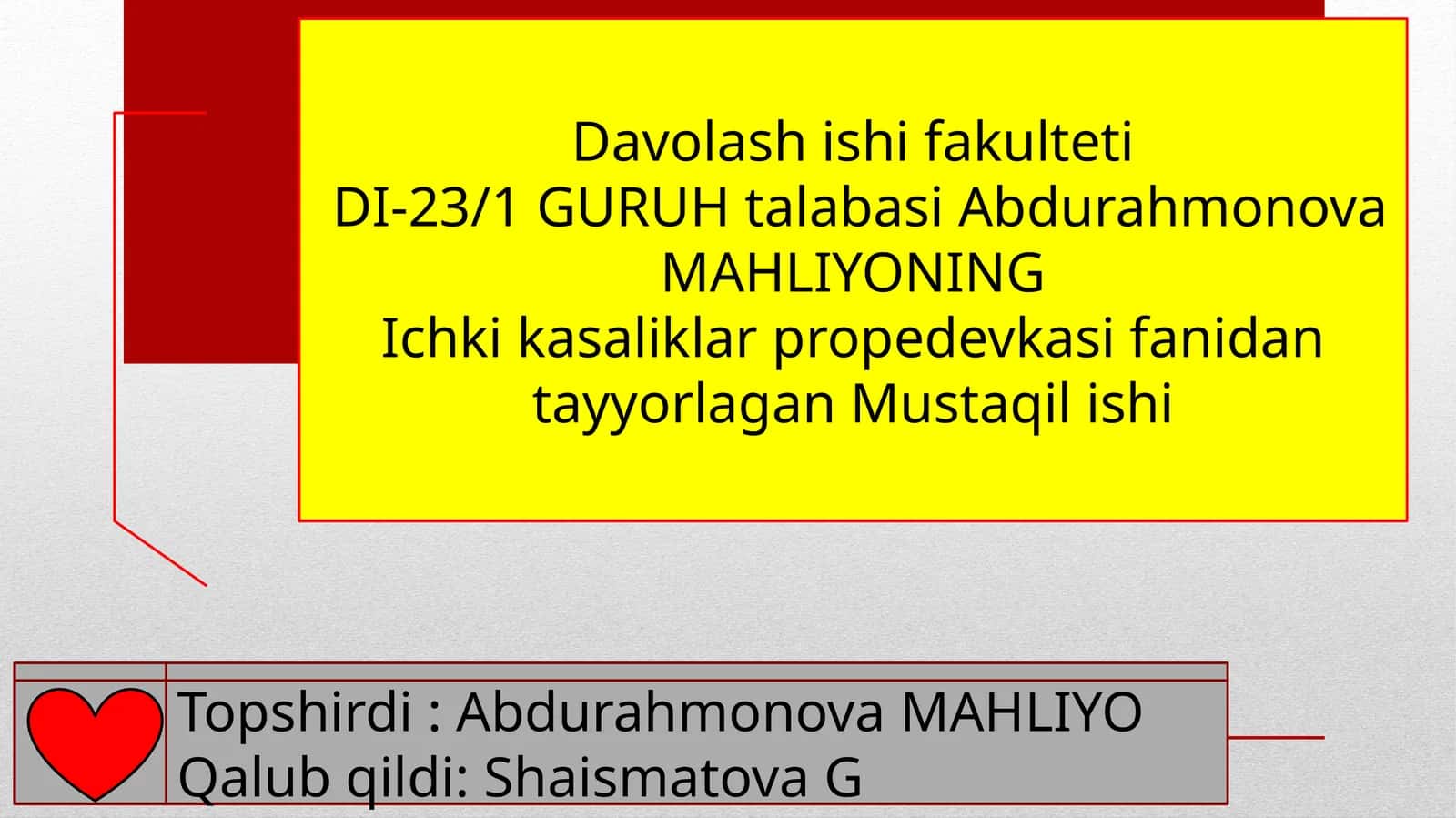 Yurak auskultatsiyasi