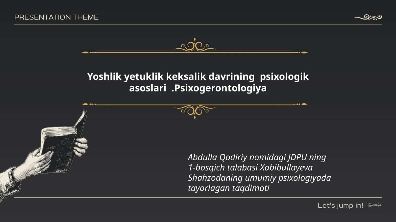 Psixogerontologiya