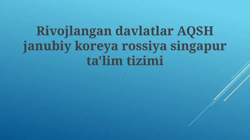 Baholash va baholanish usullari