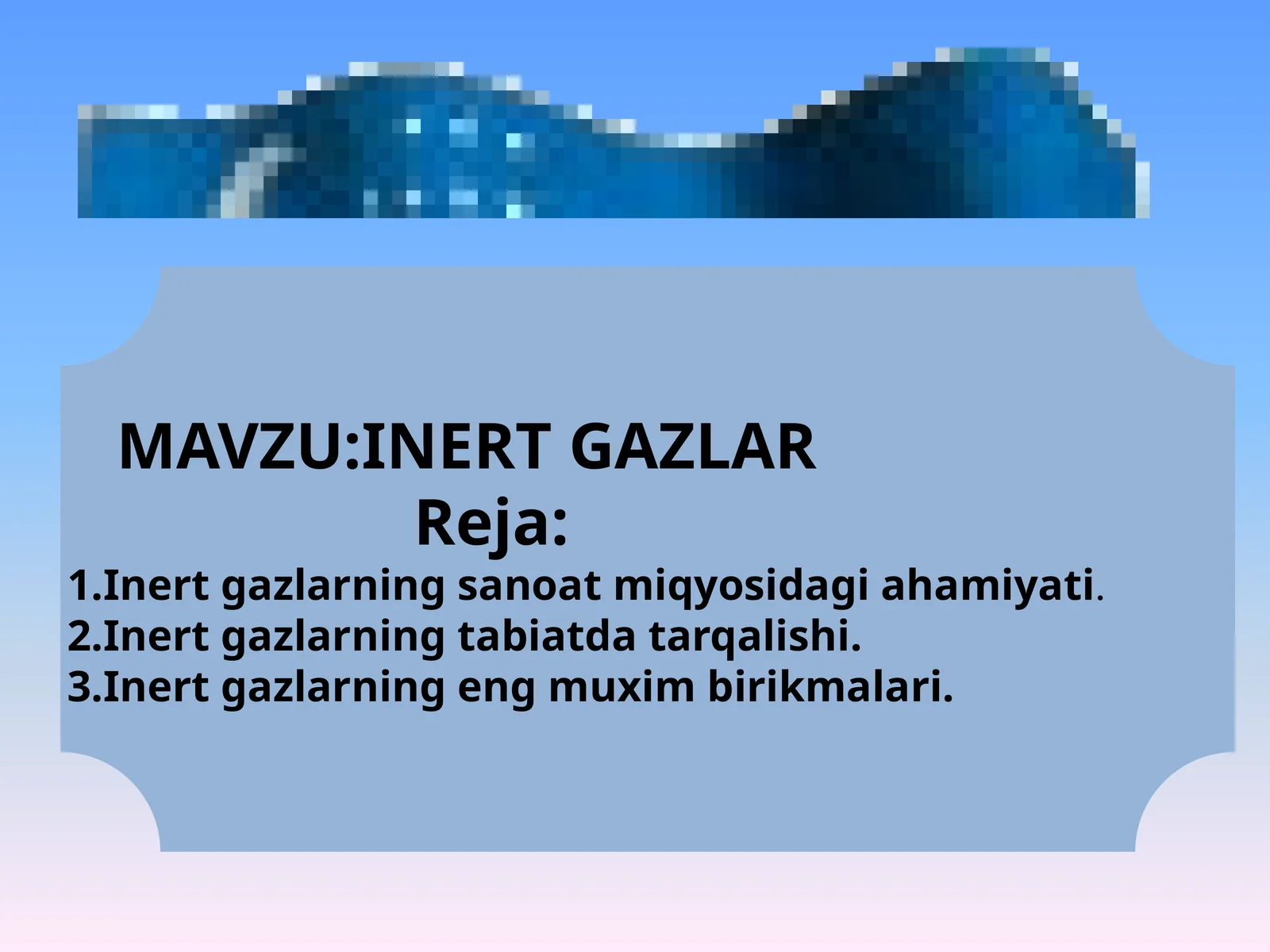 Inert gazlar