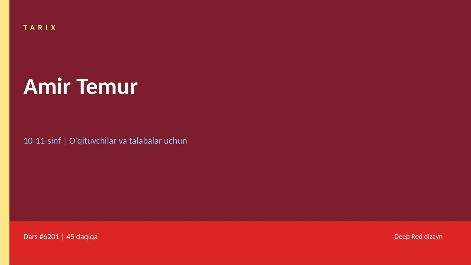 Amir Temur