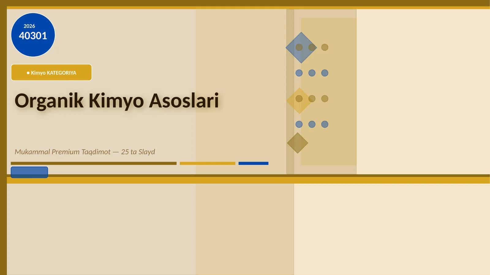 Organik Kimyo Asoslari